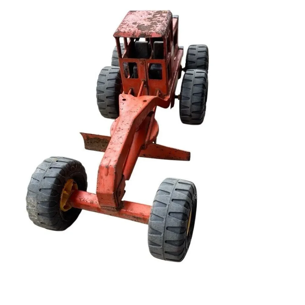 Vintage Tonka Orange Grader MR-970